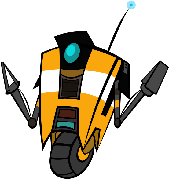 Claptrap By Ekarasz On Deviantart - Borderlands Claptrap Chibi (592x673)