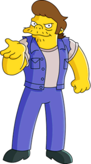 Snake From The Simpsons - Snake Simpsons (300x540)
