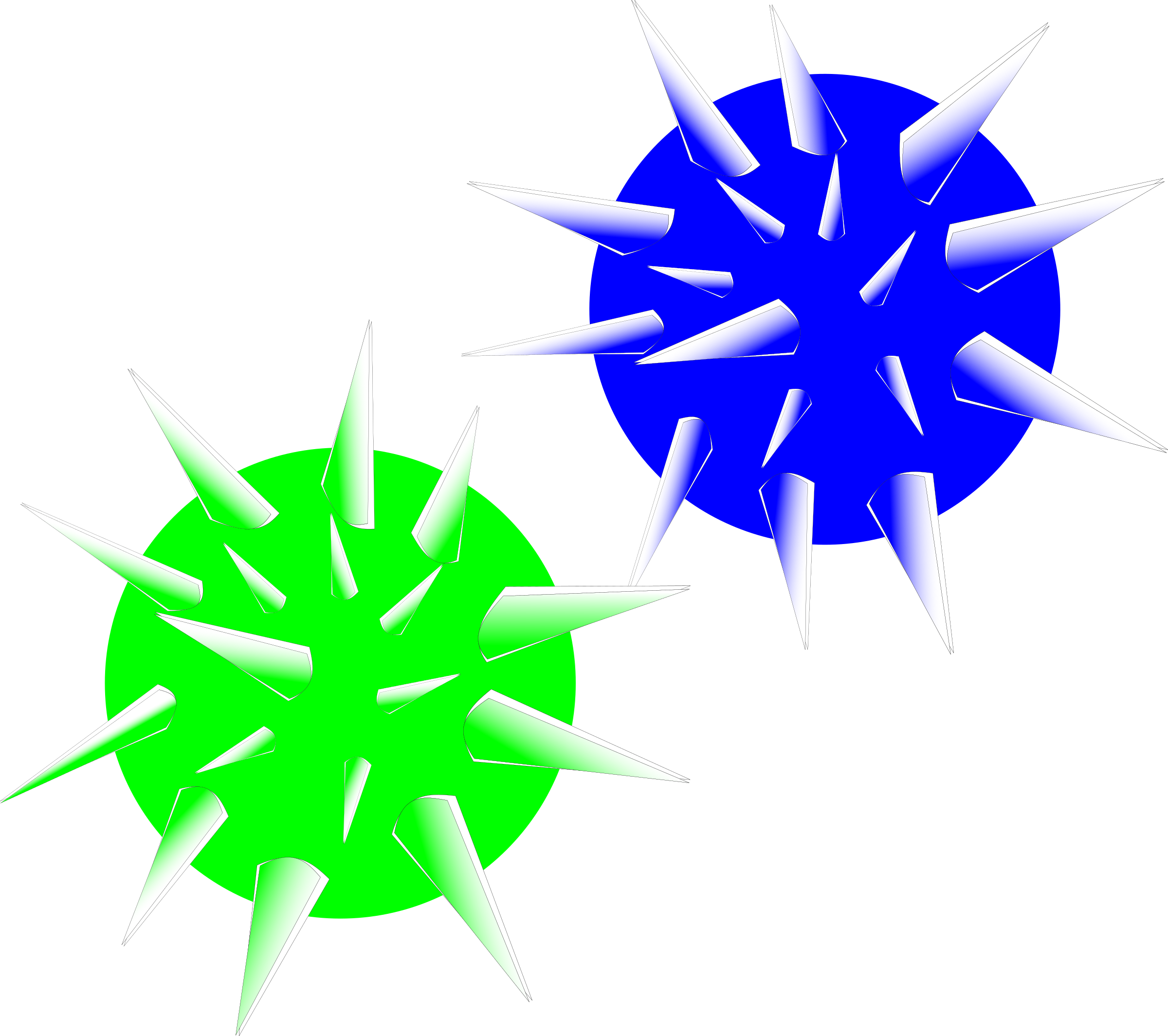 Big Image - Immune System Clipart (2400x2129)