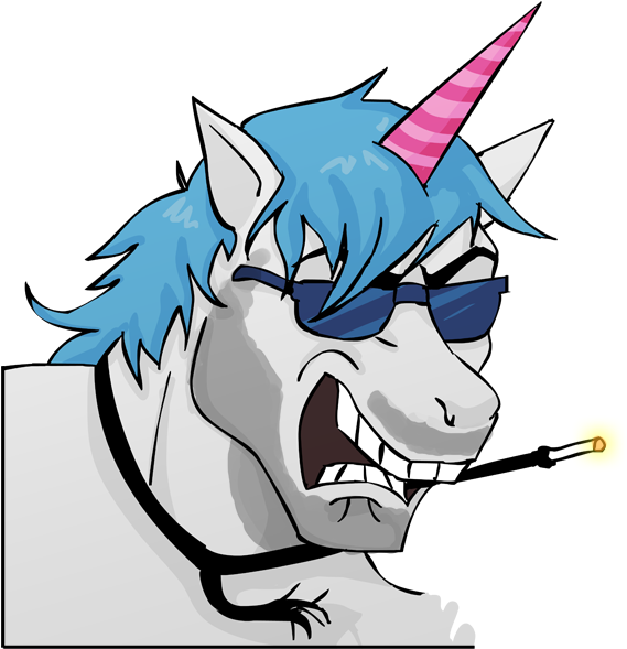Deviantid - Unicorn Manly (649x646)