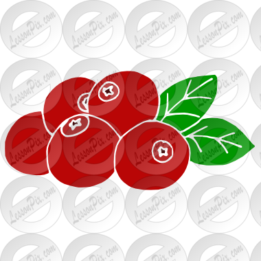 Cranberries Stencil - Circle (380x380)