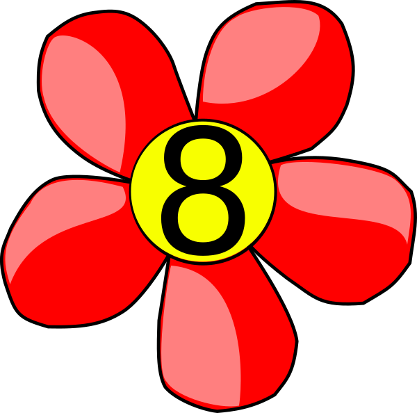 Flower Clip Art (600x594)