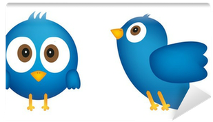 Blue Bird Cartoon (400x400)