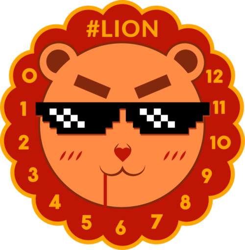 Lion Face Cartoon - Lion (500x509)
