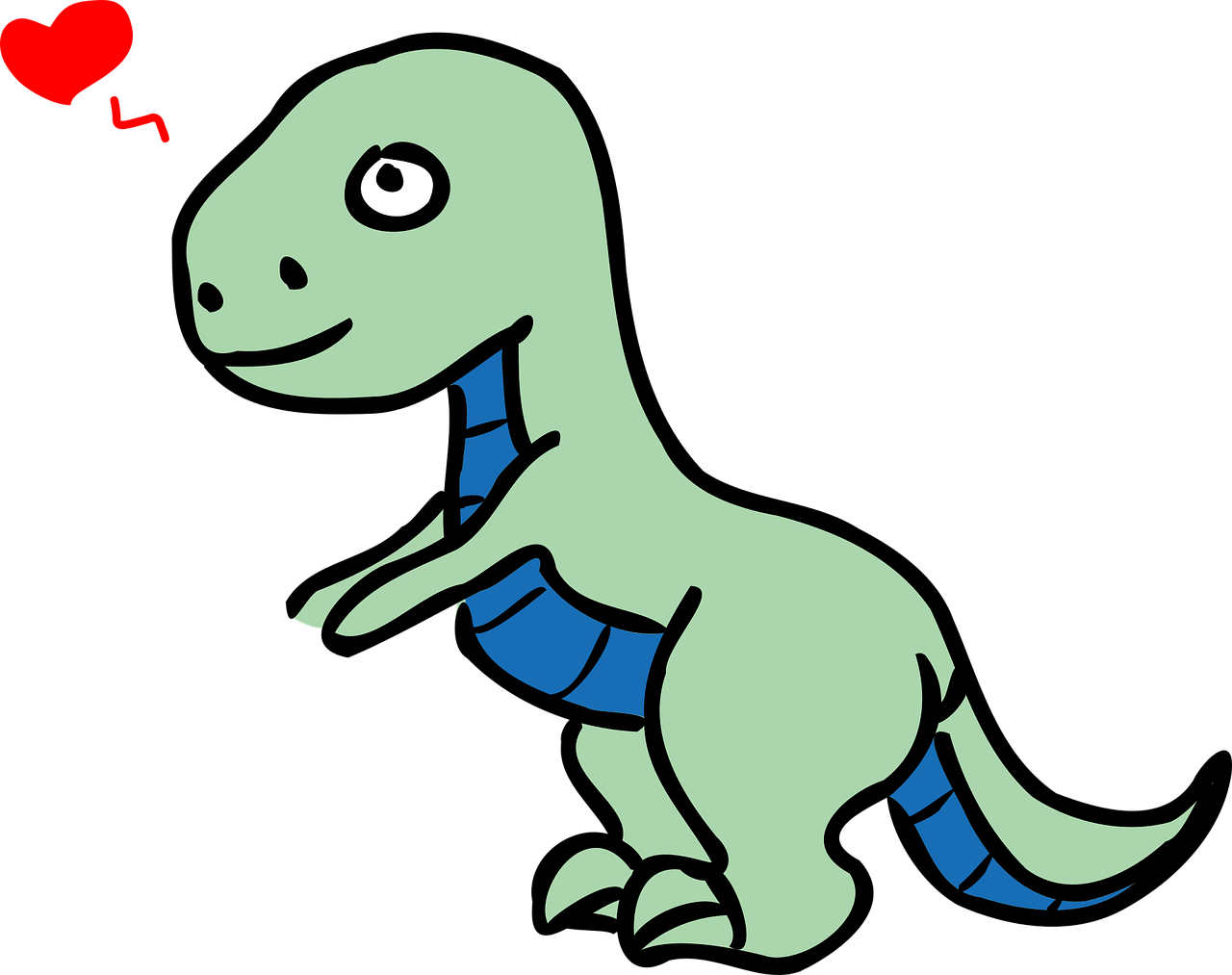 T Rex Lovers (1280x1013)