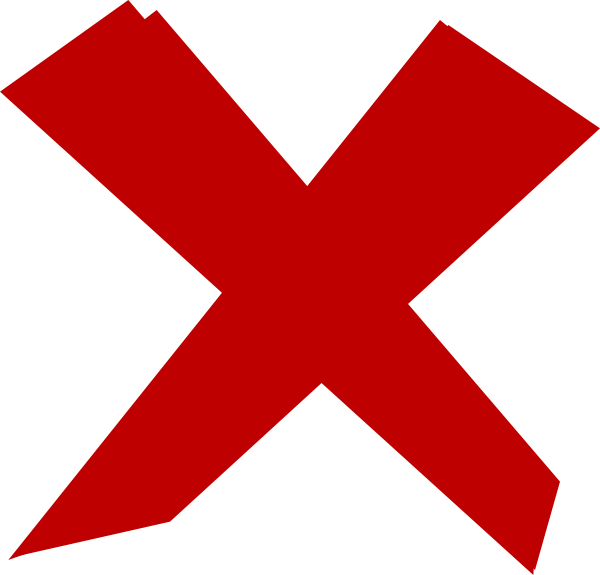 Wrong Clipart (600x575)