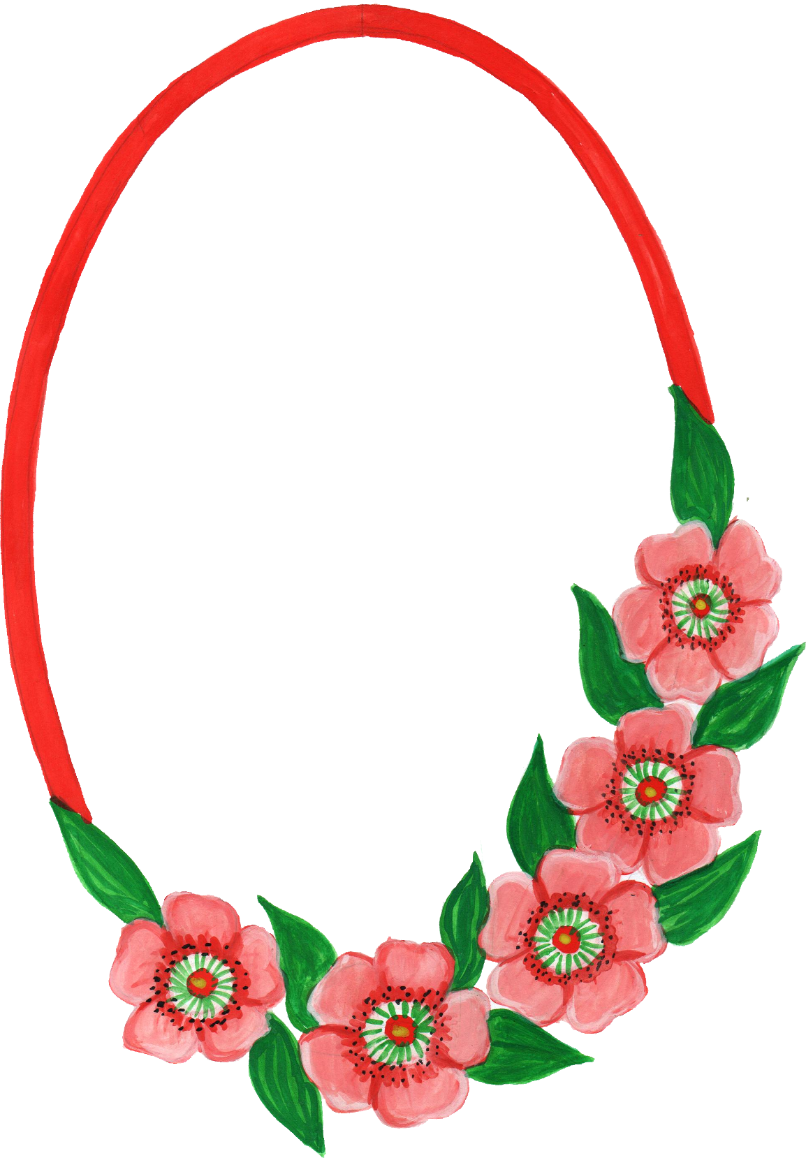 Free Download - Oval Frame (1154x1658)