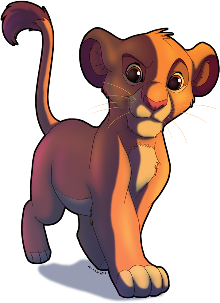 It's A Simba By Tigon - Cartoon (761x1050)
