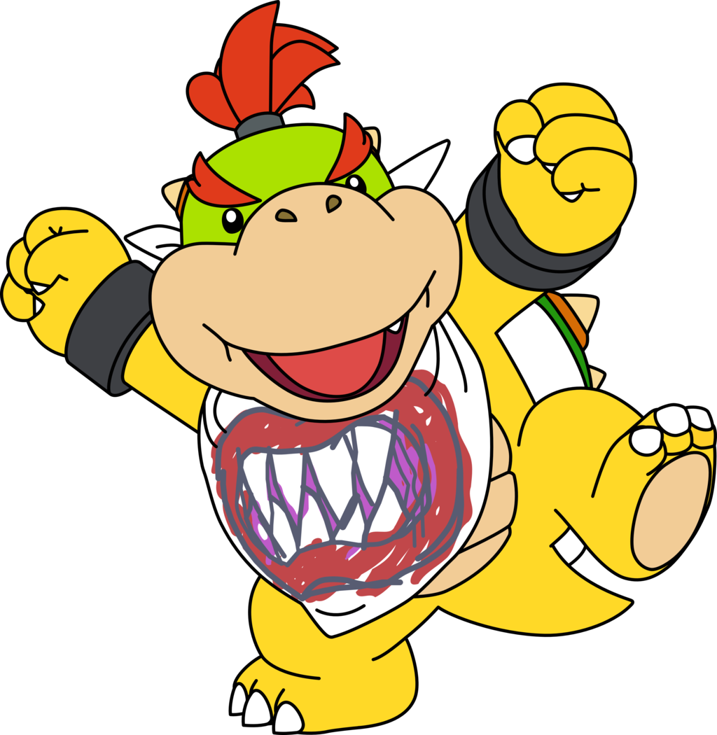 Junior By Raykoopa On Deviantart - Do Junior Bowser (1024x1050)