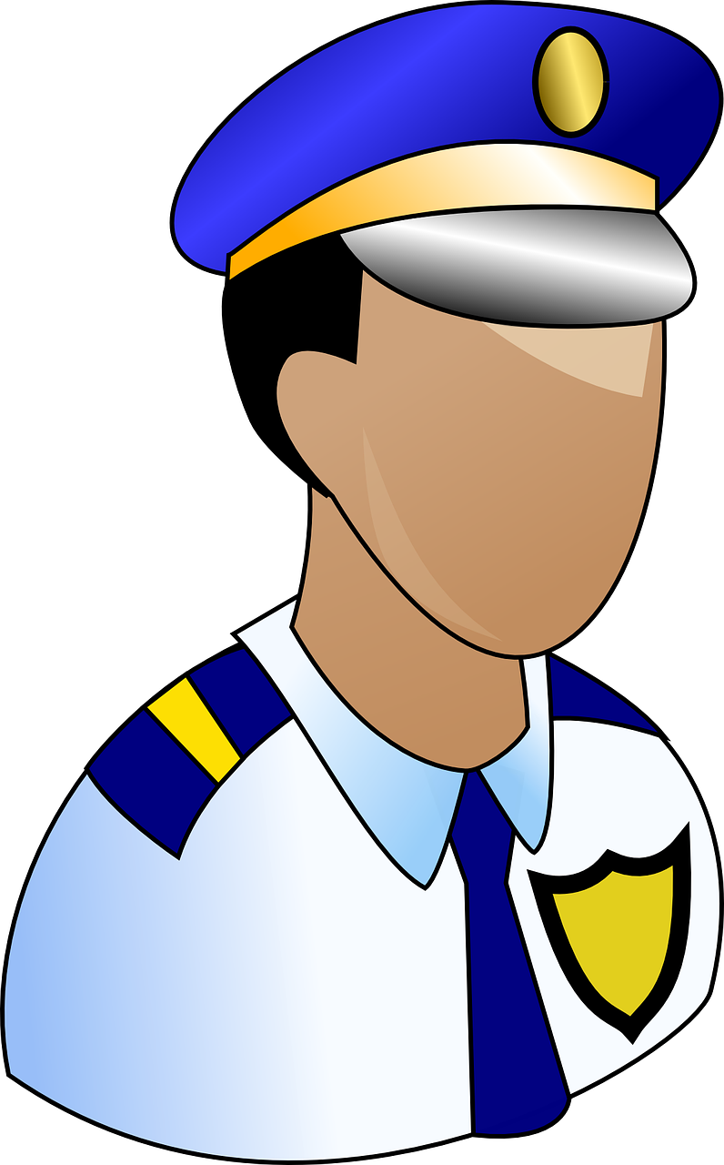 Security Camera Vs Security Guard - Security Guard Icon Png (796x1280)