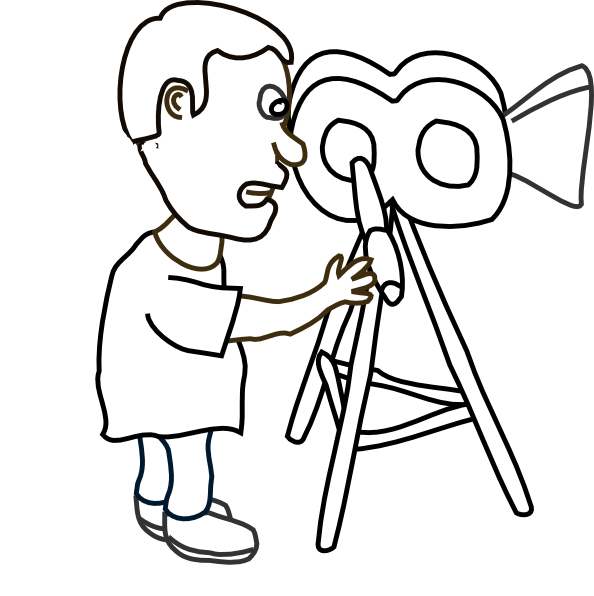Filmmaker Clipart (594x596)
