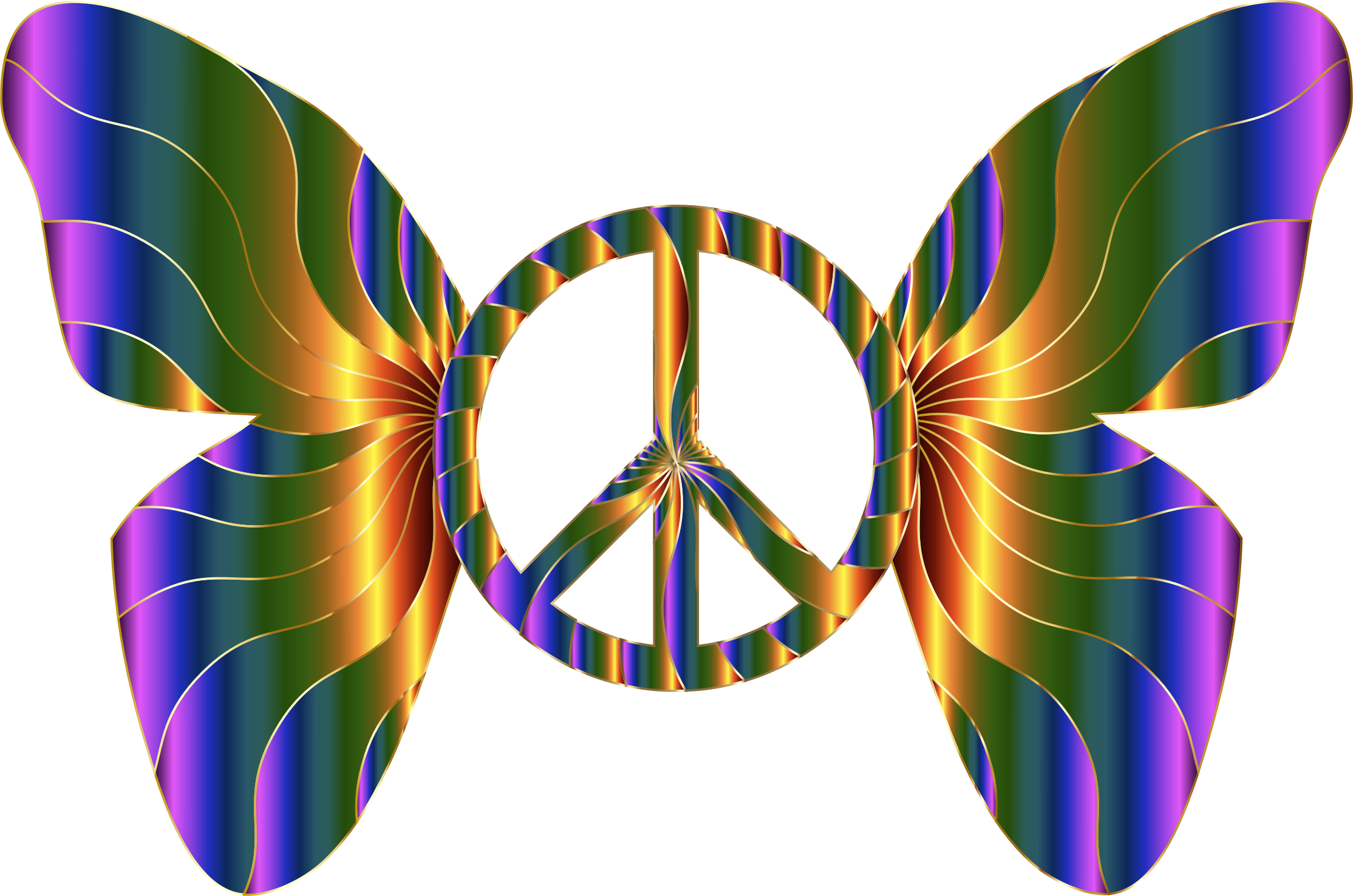 Medium Image - Pink Peace Sign (2228x1476)