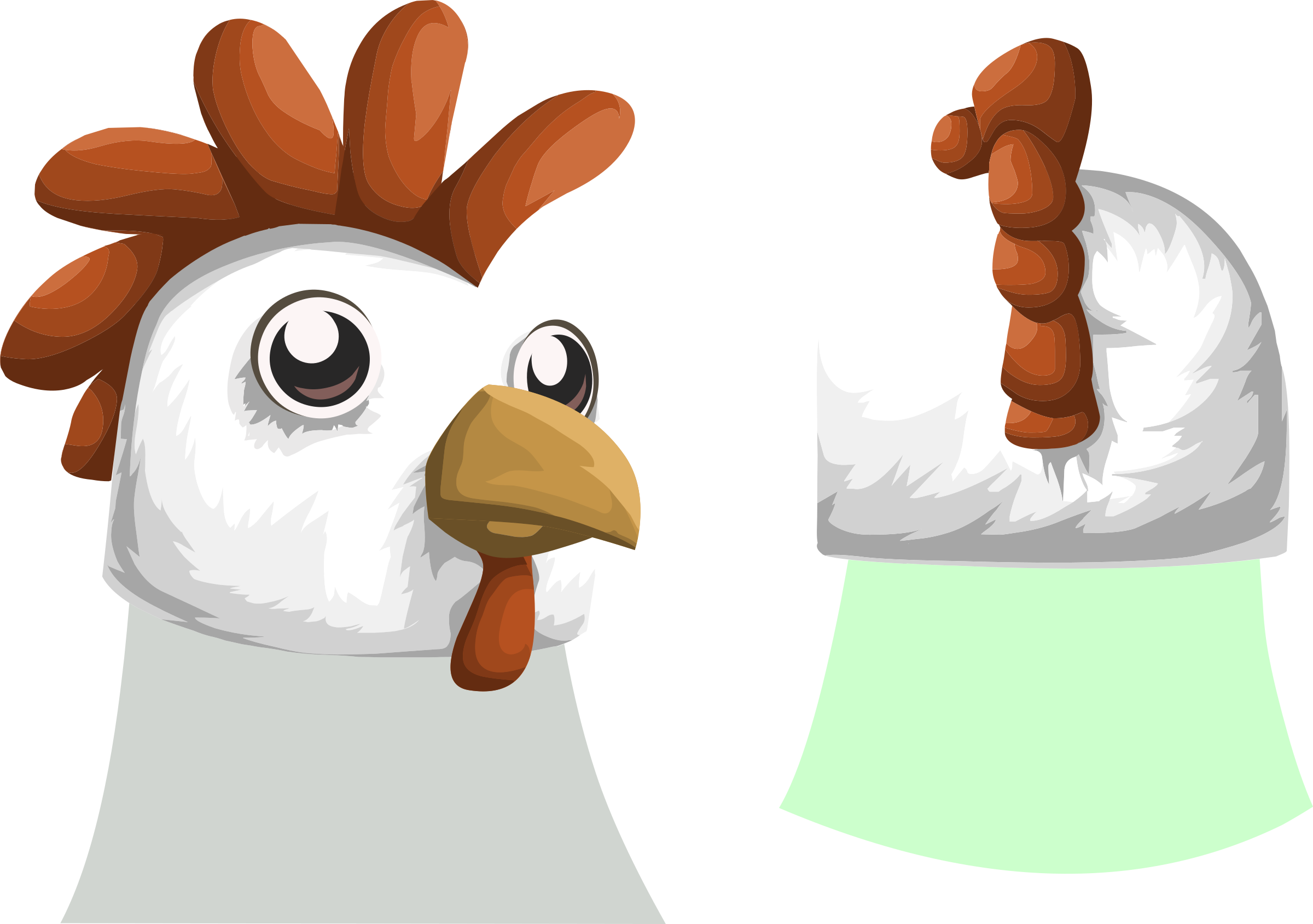 Wardrobe Hat - Chicken (2400x1690)