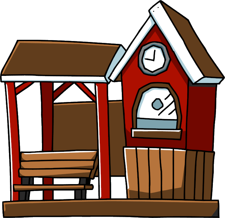 Train Station - Scribblenauts Trains (724x701)
