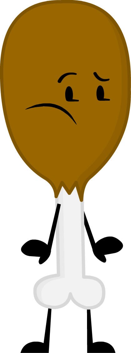 Chicken Leg - Entity Warfield Chicken Leg (420x1126)