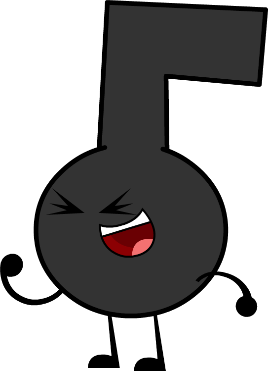 Music Note Pose - Music Note Pose (543x749)