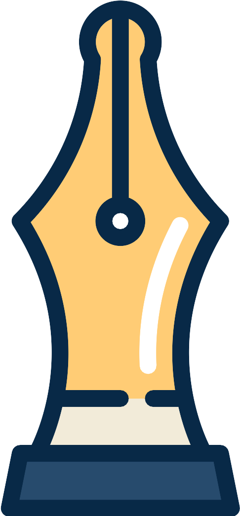 Pen Nib Scalable Vector Graphics - Pen Nib Scalable Vector Graphics (533x1148)