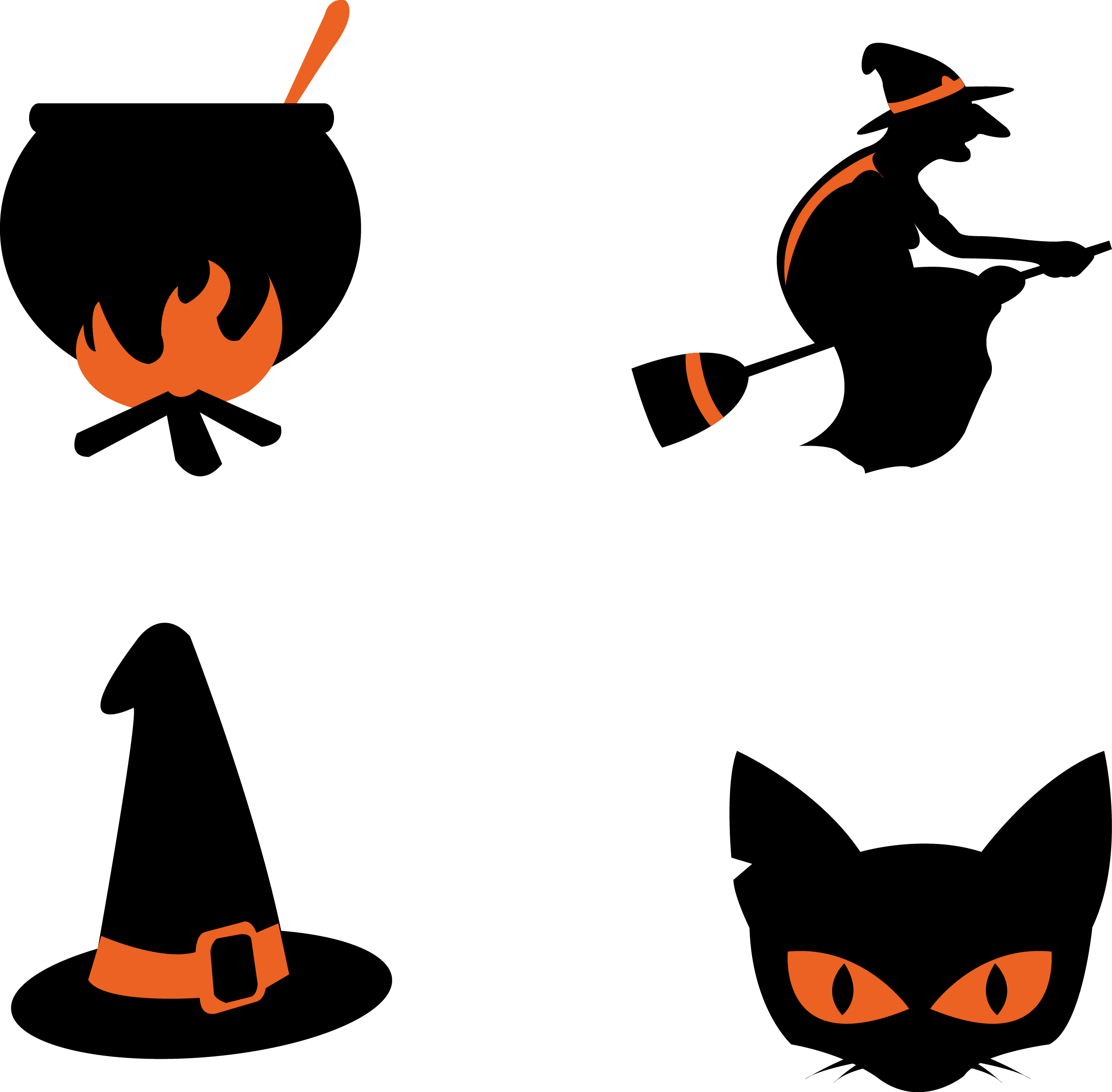 Scalable Vector Graphics Witchcraft - Halloween Wine Glass Markers - Fun Party Decoration (2444x2399)