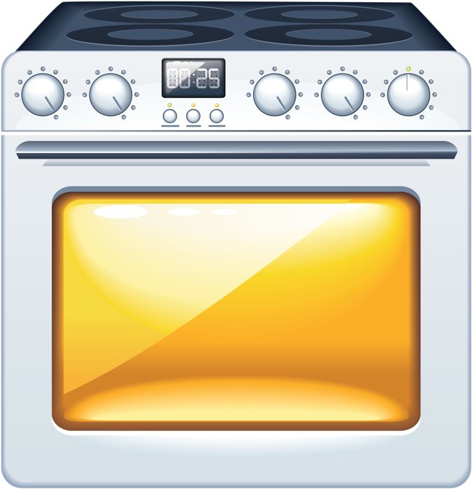 6 - Cute Oven Clip Art (752x800)