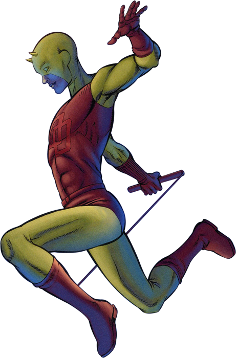 Ray Clipart - Ultimate Daredevil Ray Connor (461x700)