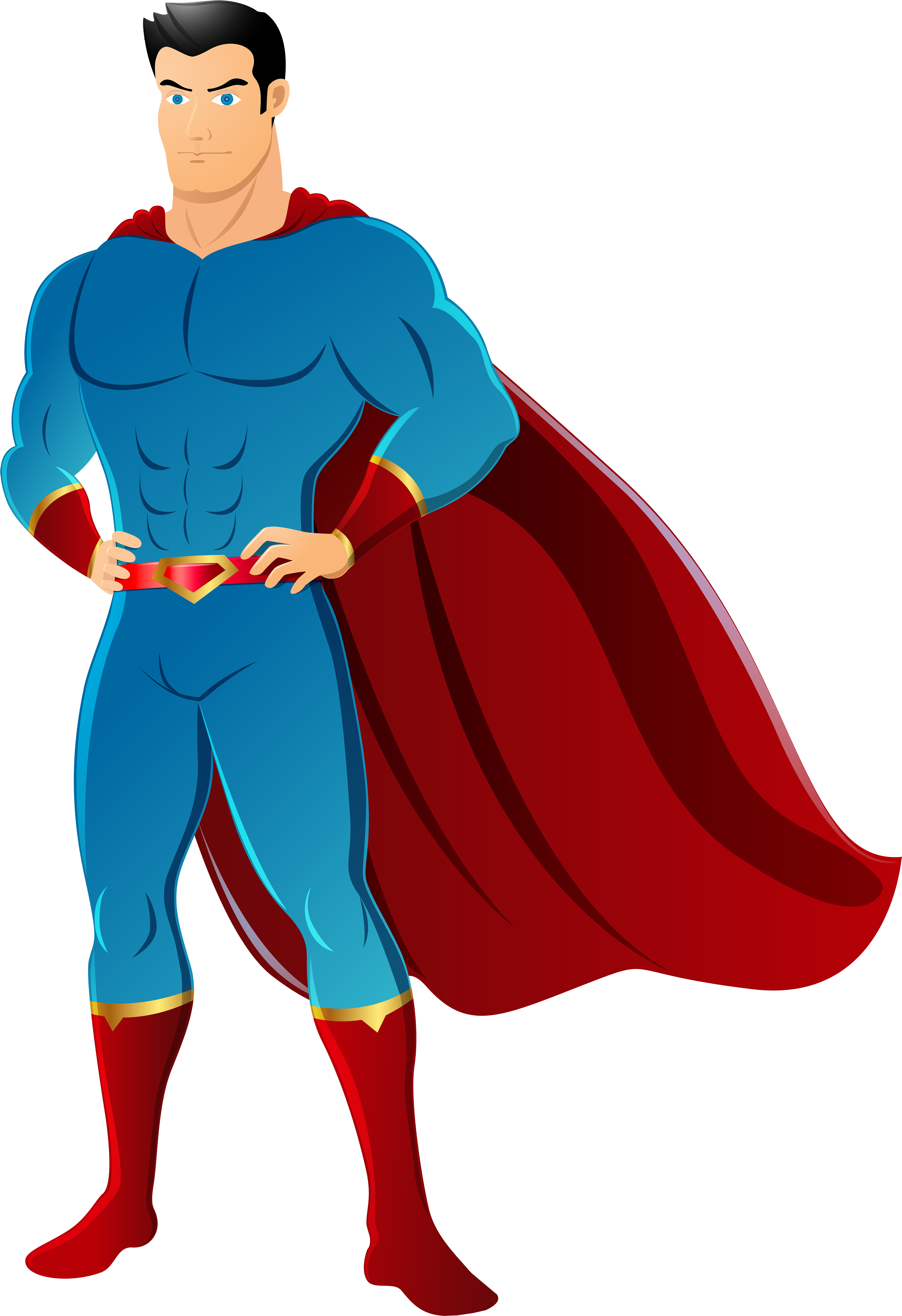 Superman Flash Superhero Clip Art - Superman (5119x6000)