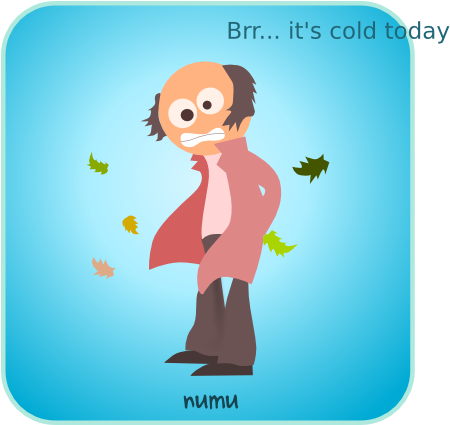 Numu08 Windy - Clip Art (512x424)