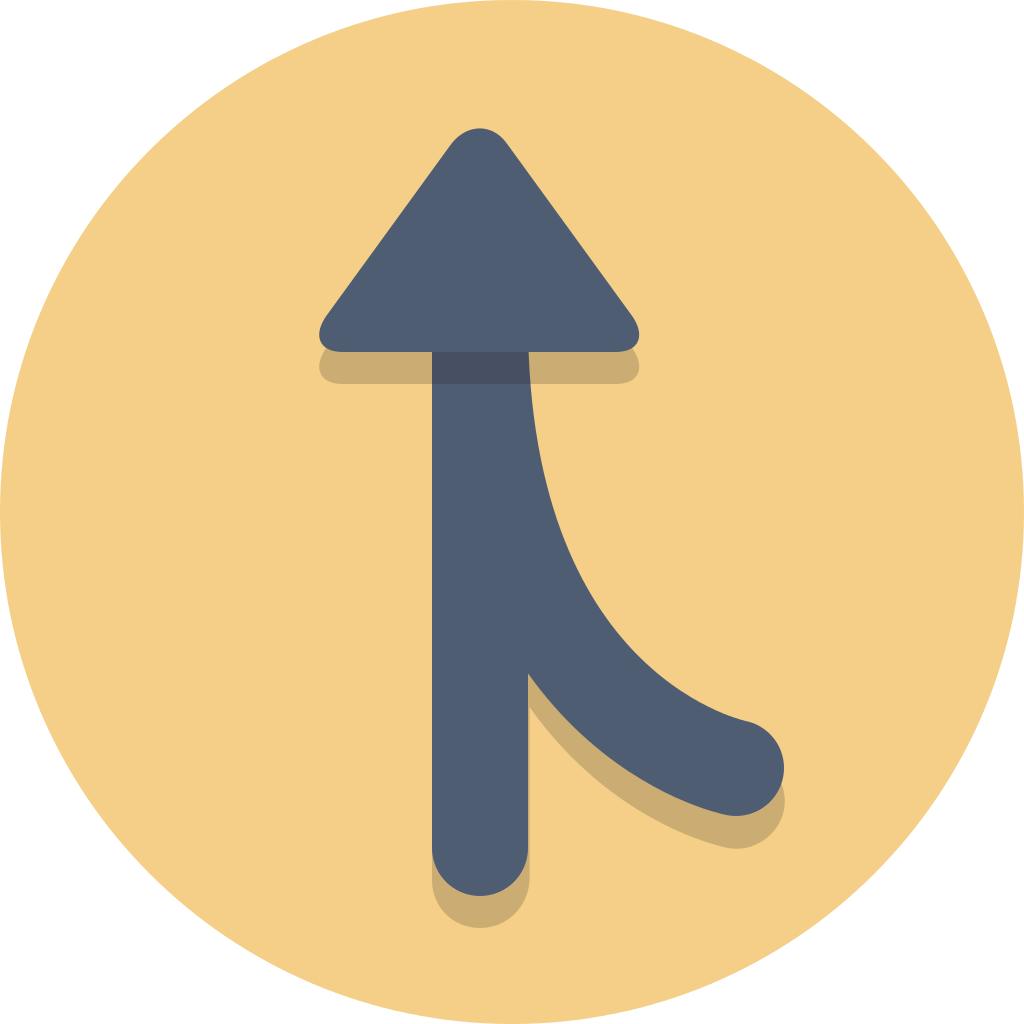 Circle Icons Windy - Windy Curve (1024x1024)