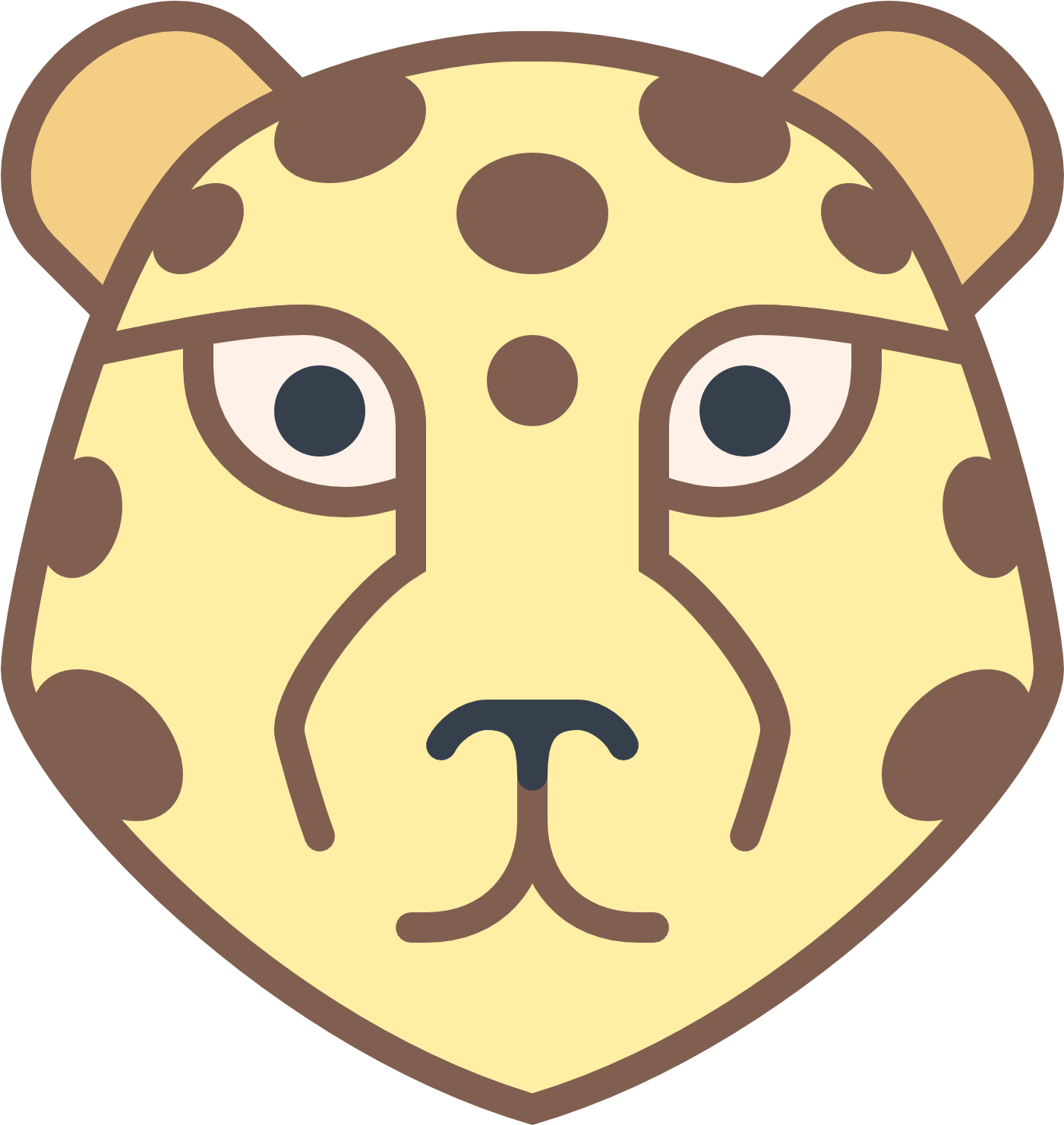 Leopard Icons - Leopard Icon (1600x1600)