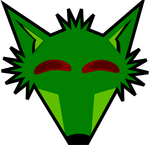 Fox Face Shower Curtain (600x579)