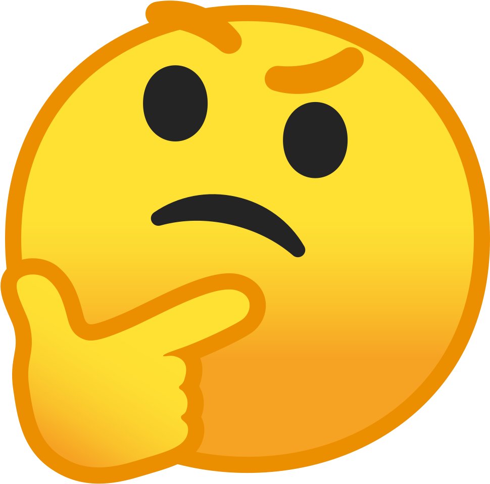 Google - Emoticon Pensando (1024x1024)