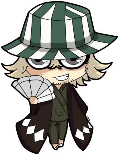 Undefined - Bleach Chibi Kisuke (381x495)