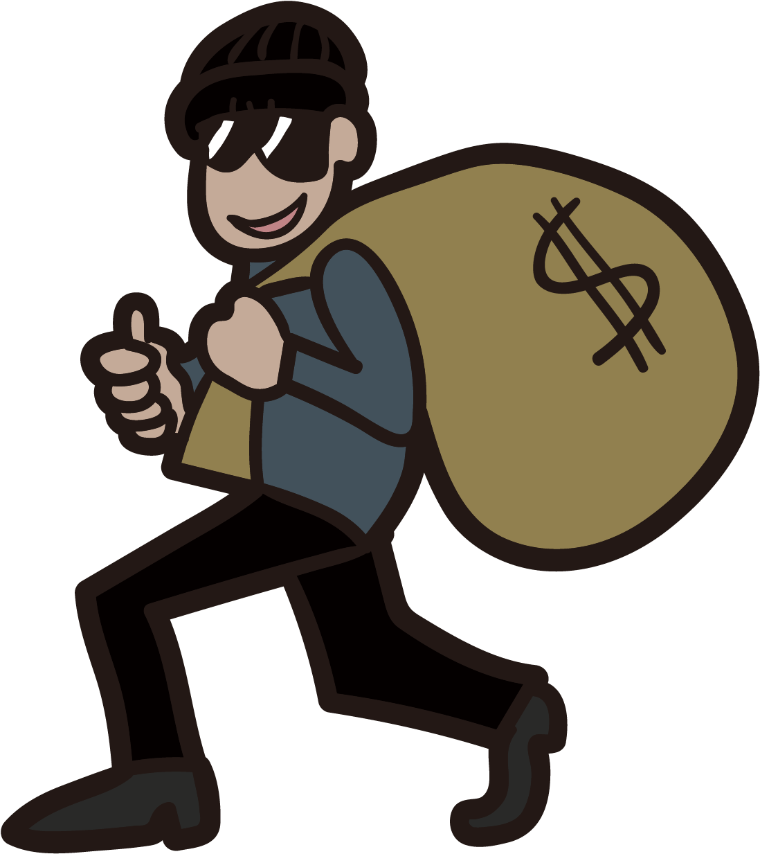 Thief, Robber Png - Robber Vector (1300x1300)