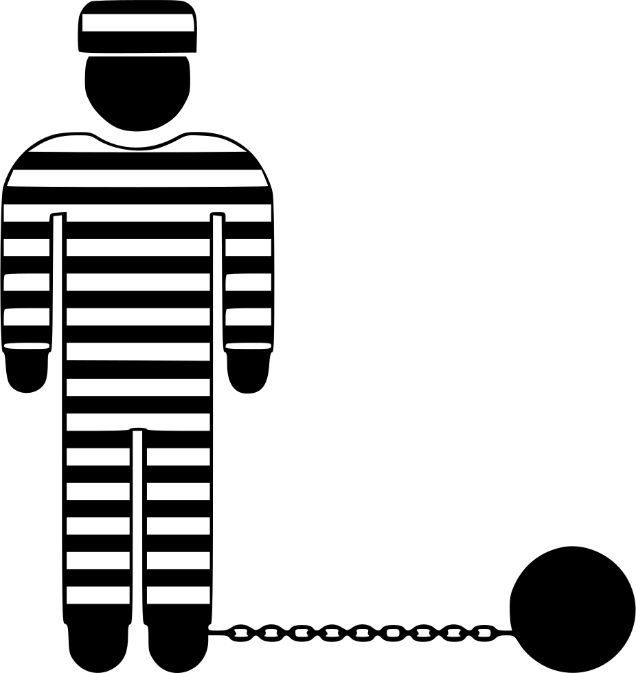 Jail Prison Man Comments - Pictogram (926x980)