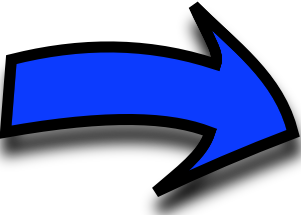Free Vector Comic Right Arrow Clip Art - Right Arrow (600x430)