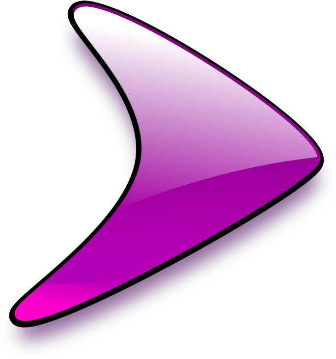 Glossy Right Arrow - Arrow (800x800)