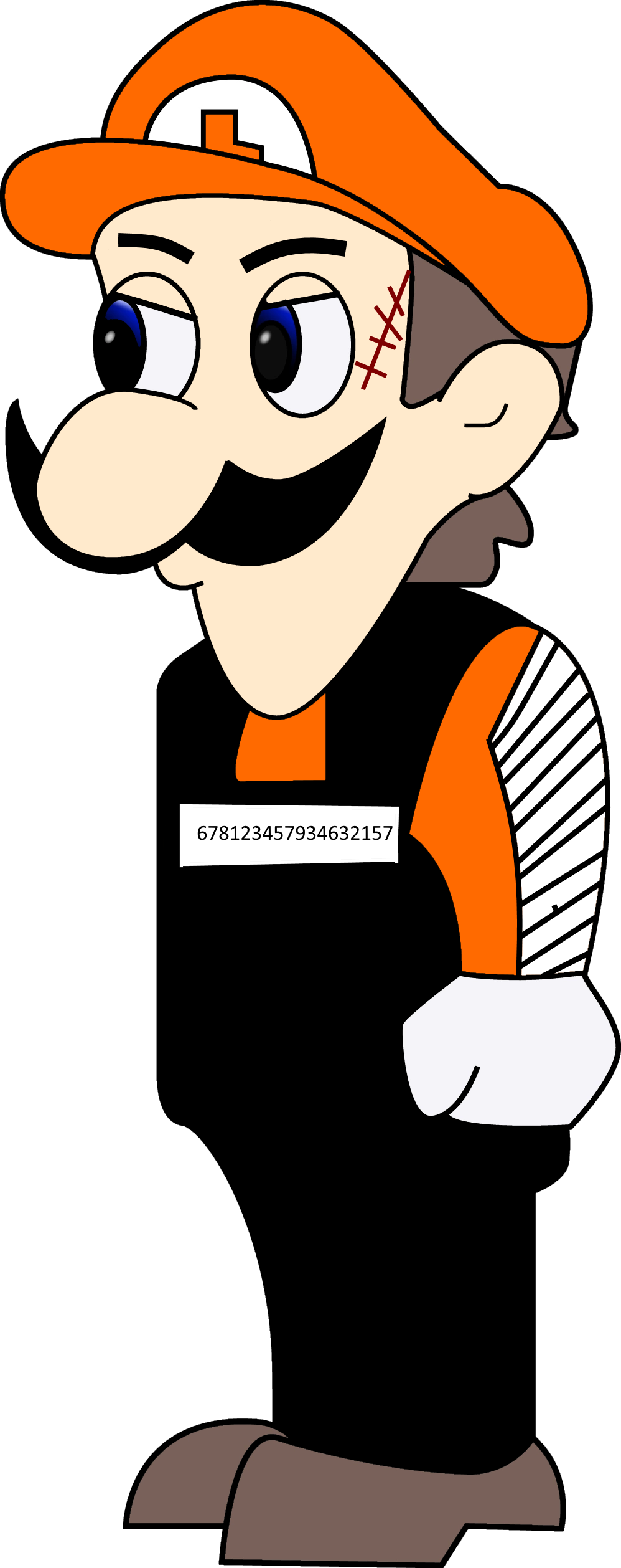 Fakegee Prisoner - Weegee Gif (998x2517)