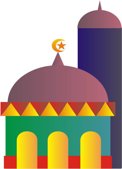 Ramadan - Clipart - Clipart Mosque (500x616)