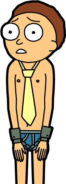 Prisoner Morty - Pocket Mortys Morty Normal (300x650)