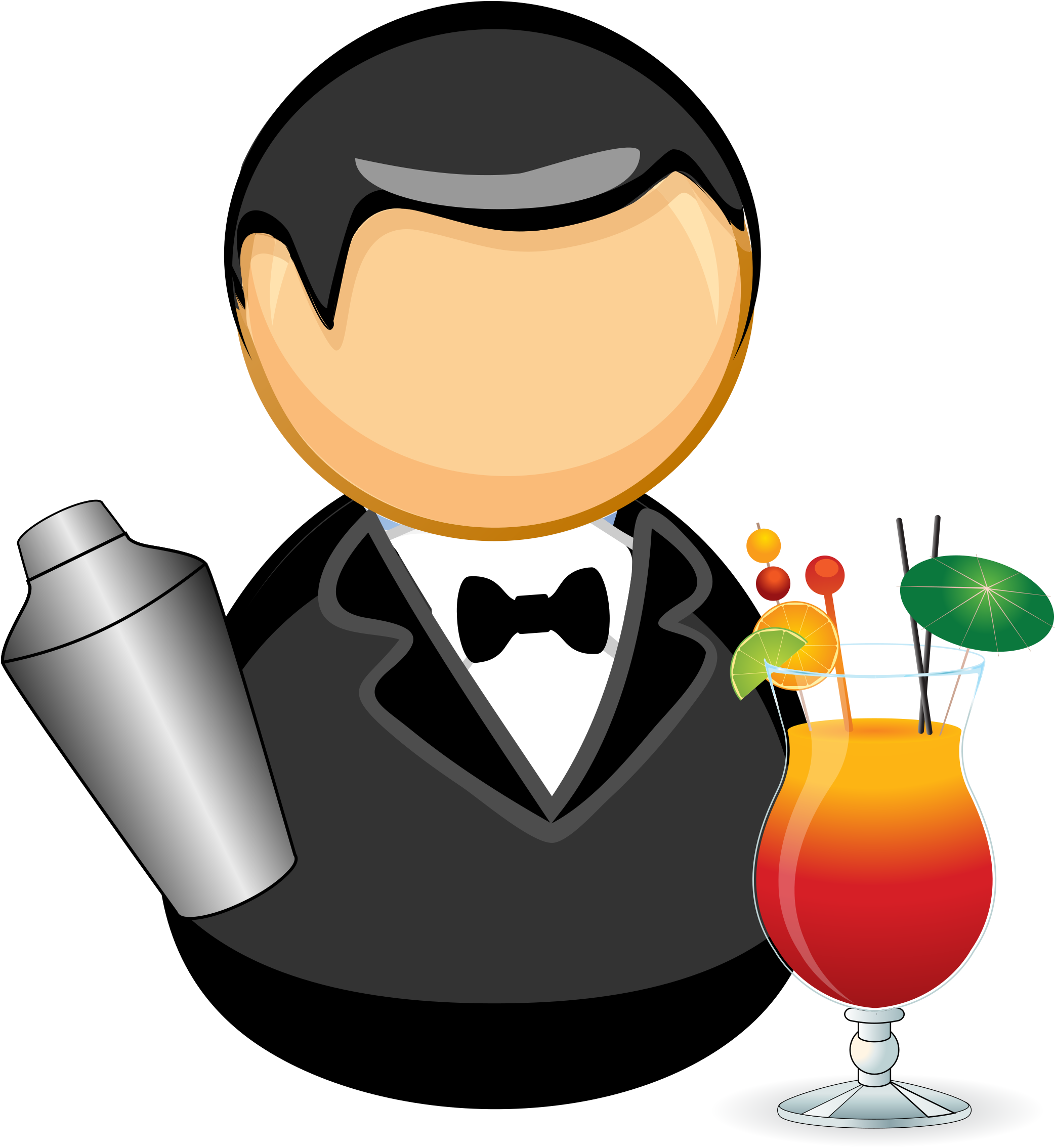 Pub Space - Sommelier Png (2216x2400)