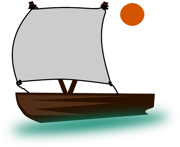 Clip Art Old Boat (640x511)