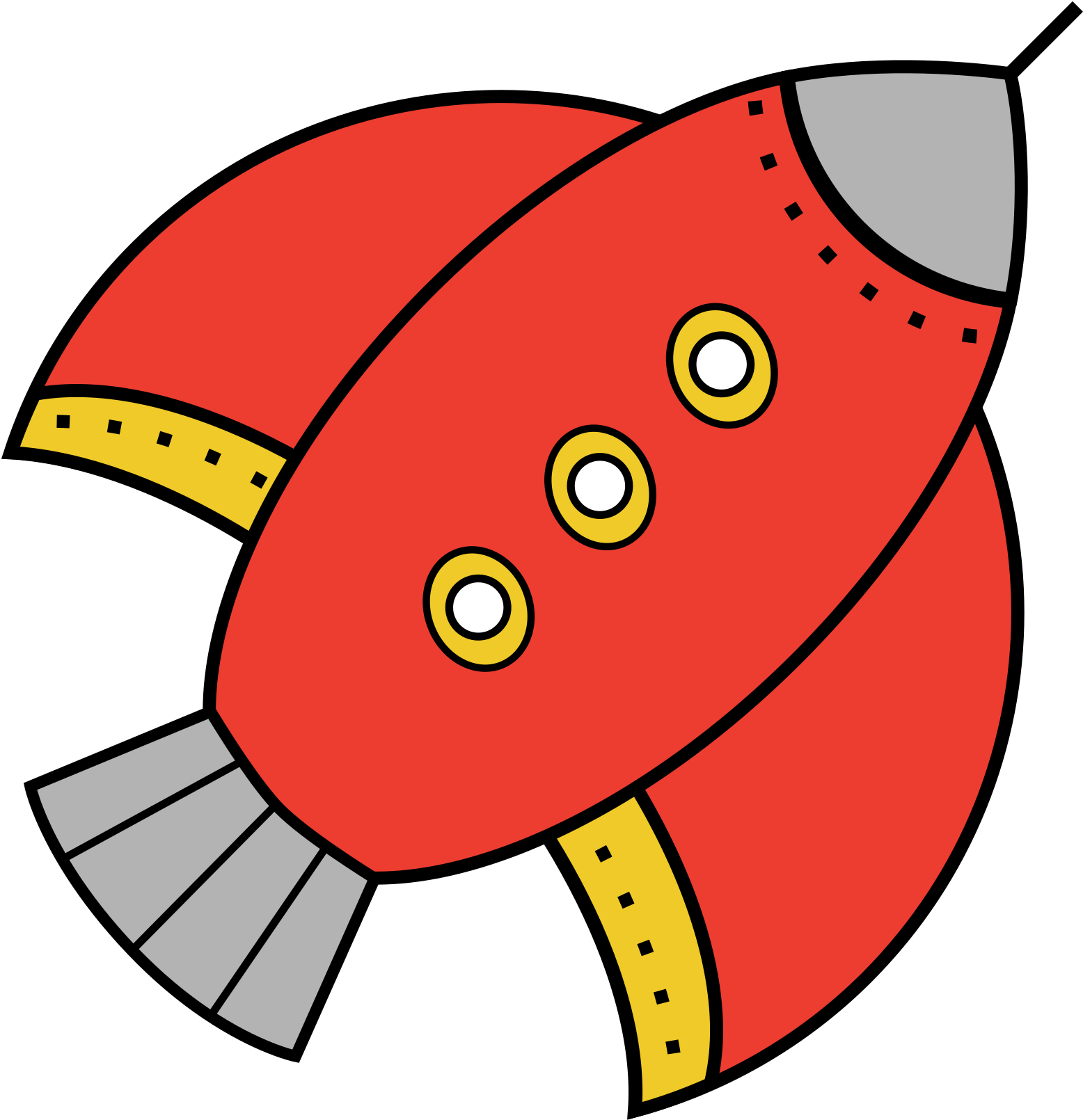 Rocketship Clip Art Rocket Ship - Drawing (1697x2400)