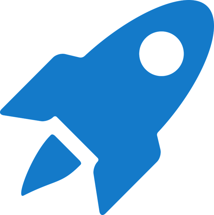 Forward Space Rocket Ship Technology Spatial - Dustpan Icon (719x720)