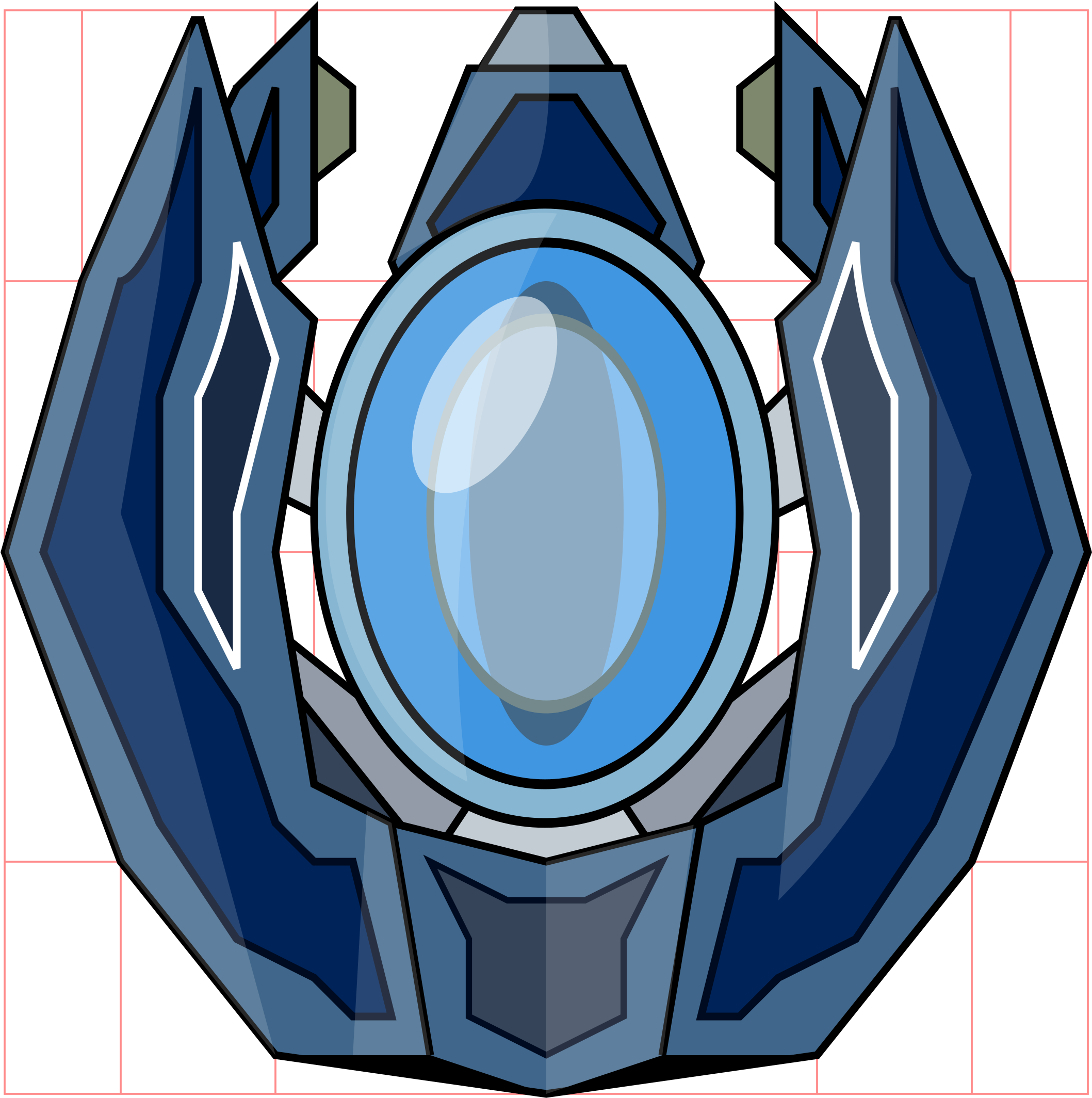 Space Ship - Ship Space Png (2400x2400)