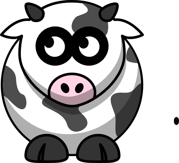 Cartoon Cow (600x546)