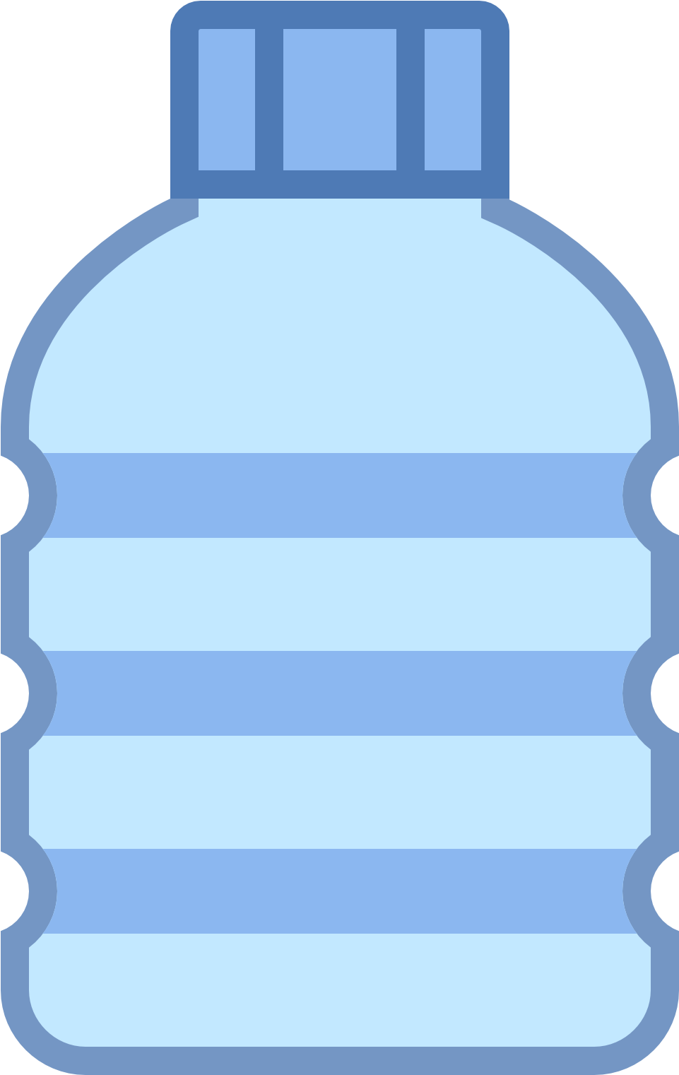 Bottle Cap Clipart Plastic - Plastic Bottle Creative Commons (1600x1600)