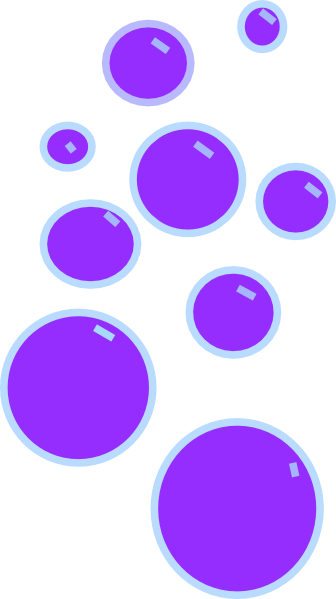Pink Bubbles Clip Art (336x599)