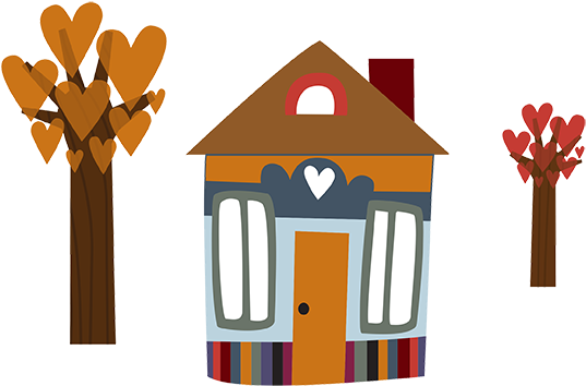 Jump House Trees - House (588x385)