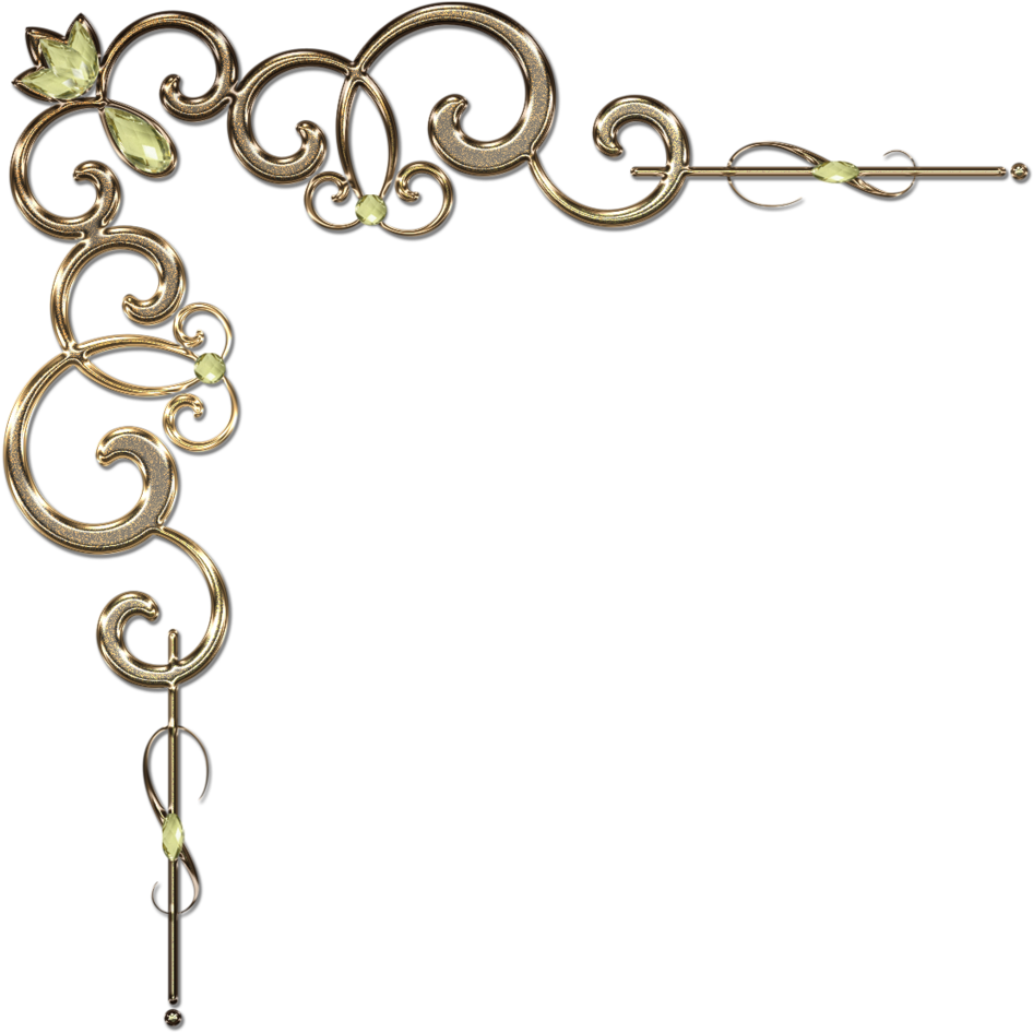 Decorative - Corner Decoration Transparent Background (1024x1024)