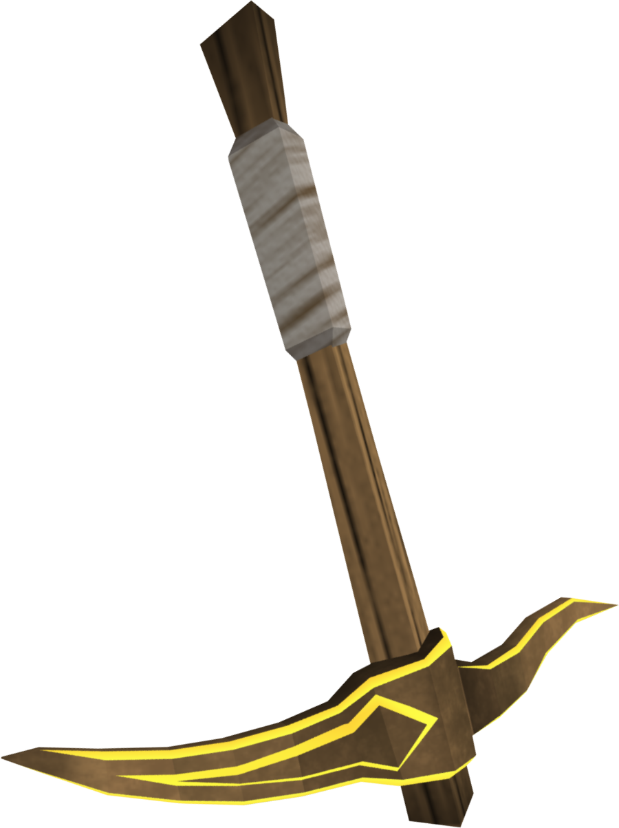 Minecraft Bronze Pickaxe (900x1203)