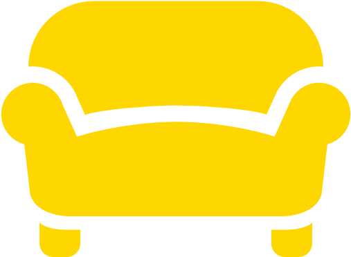 Armchair Icon White (512x512)
